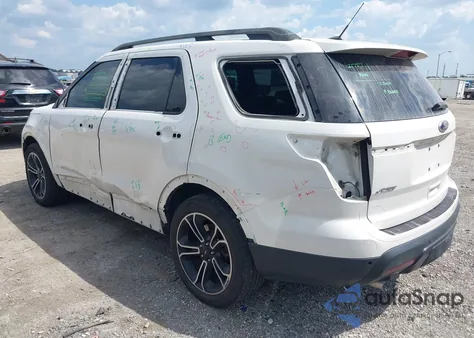 2015 Ford Explorer Sport z USA, uszkodzony, nr VIN 1FM5K8GT0FGA22493